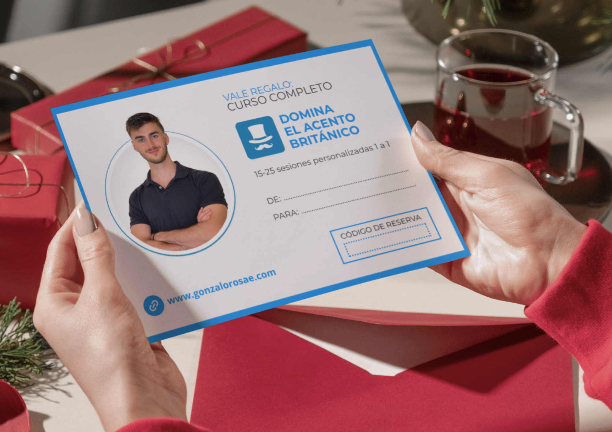 Vale regalo del curso de inglés